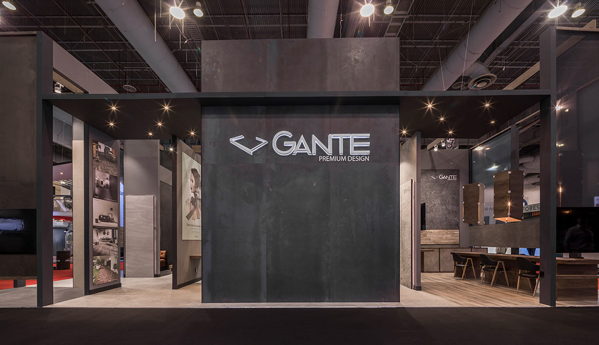 GANTE展臺設(shè)計